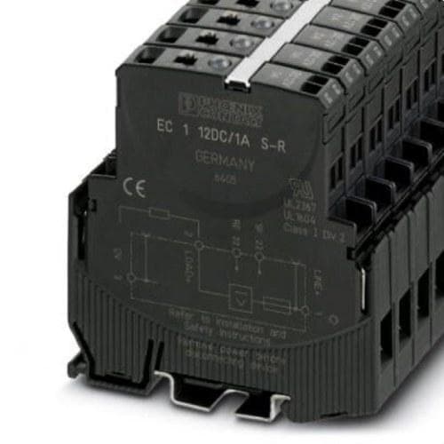 PHOENIX CONTACT - Interruptor de protección EC 1 12DC/1A S-R