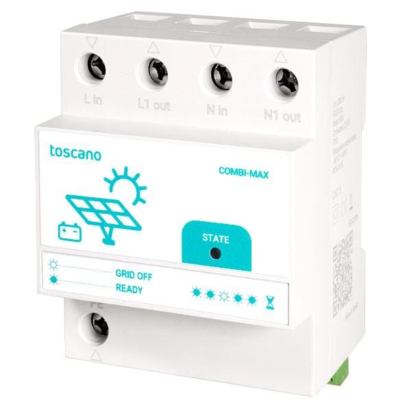 TOSCANO - SISTEMA DE CONTROL Y PROTECCION PARA APLICACIONES BACKUP MONOFASICAS 240VAC HASTA 9KW
