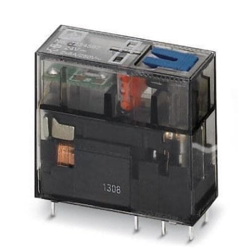 PHOENIX CONTACT - Relé miniatura enchufable REL-MR-24DC/21-21/MS