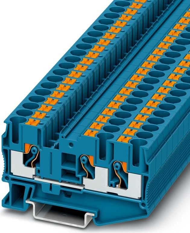 PHOENIX CONTACT - BORNE DE PASO PT-6-TWIN-BU 0,5-10MM² BU