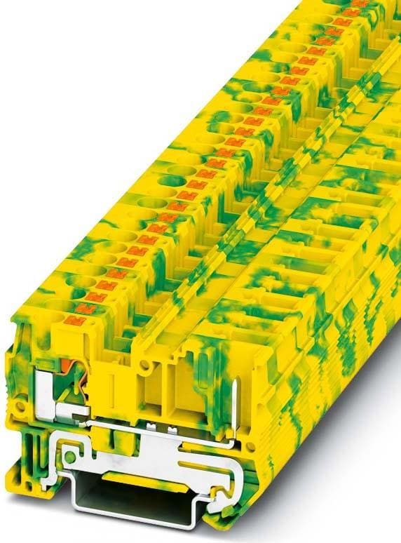 PHOENIX CONTACT - BORNE DE TIERRA PARA CARRIL PT-4/1P-PE