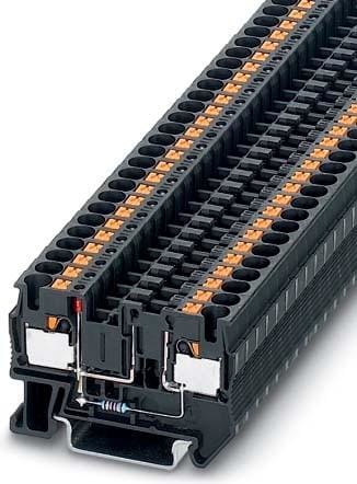 PHOENIX CONTACT - BORNE DE CARRIL PIT4-FSI/F-LED24 BK