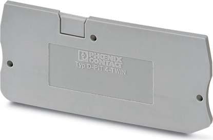PHOENIX CONTACT - TAPA FINAL D-PIT4-TWIN 2,2MM GY