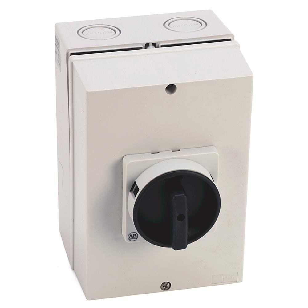 ROCKWELL - INTERRUPTOR G COFRE 25A 6P NEGRO/GRIS