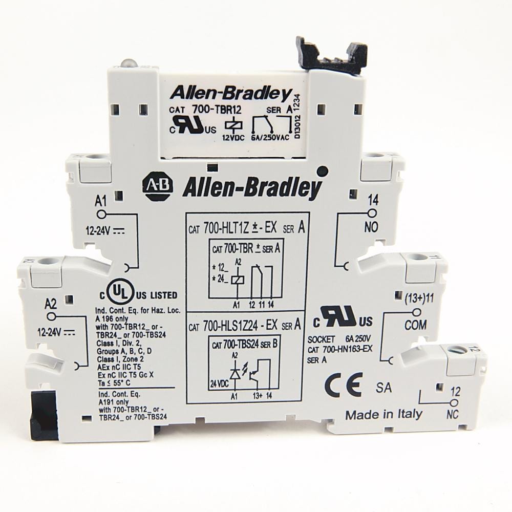 ROCKWELL - BORNA RELÉ CTO.ABIERTO/CONTACTO CERR.12V