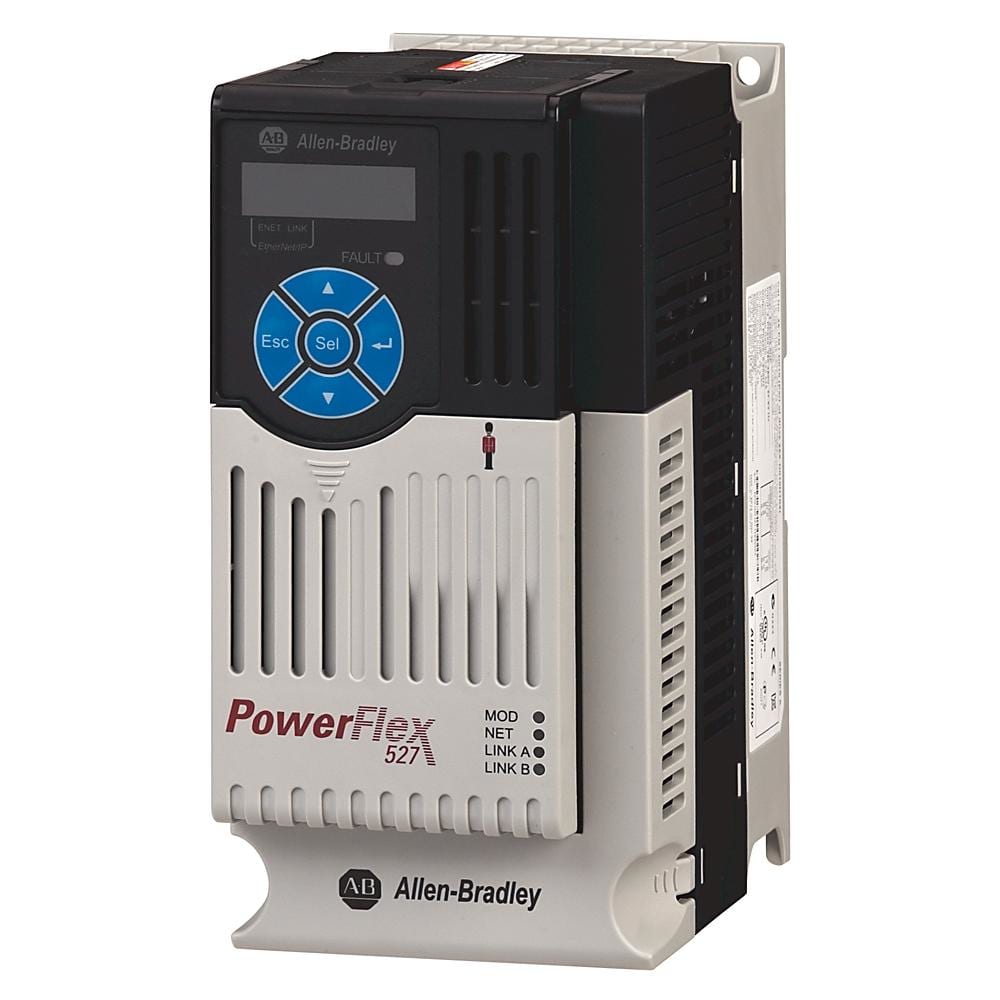 ROCKWELL - VARIADOR DE VELOCIDAD PF527, 480V, TRIFÁSICO, 5HP, IP20, CON FILTRO EMC