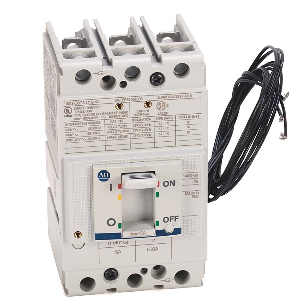 ROCKWELL - DISYUNTOR 140G G6 3P 15AF 500A/M