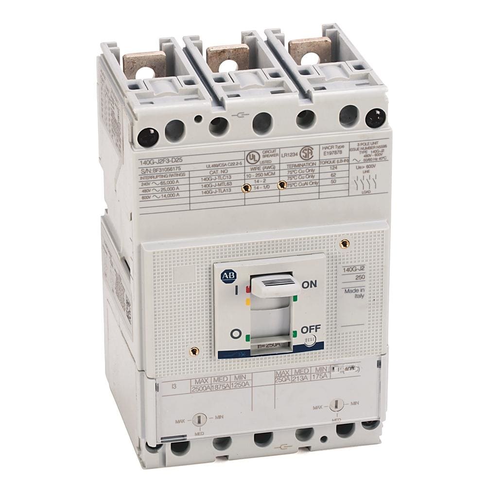 ROCKWELL - DISYUNTOR 140G 3P J2 140-200AF