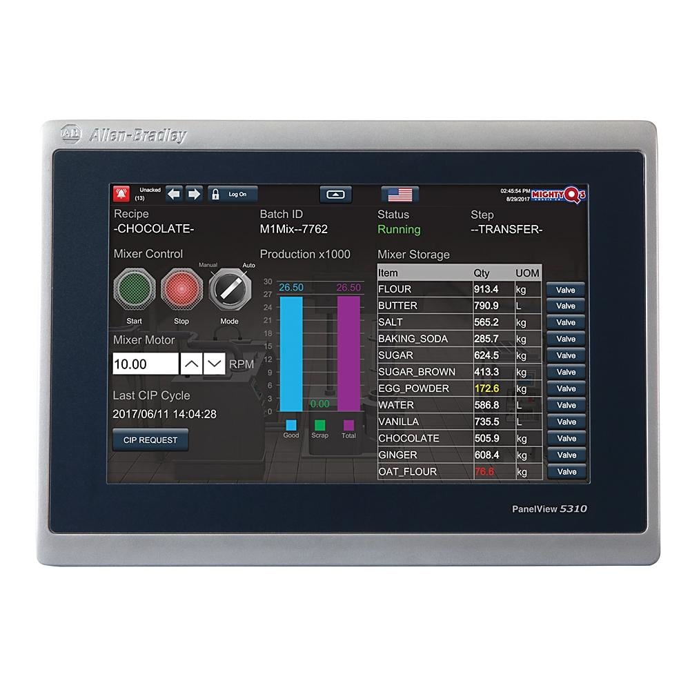 ROCKWELL - PANELVIEW 5310 10IN GRAPHIC TERMINAL