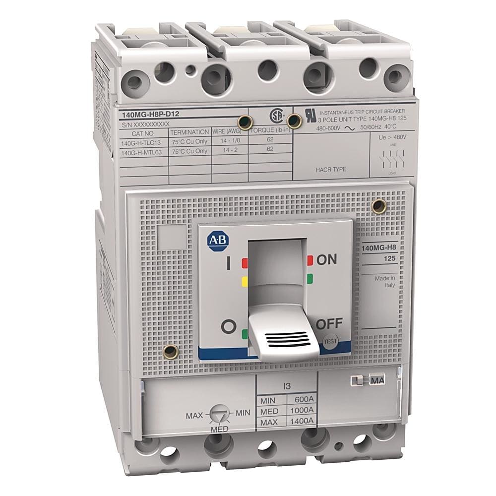 ROCKWELL - DISYUNTOR 140MG-H8P MARCO-H 125A