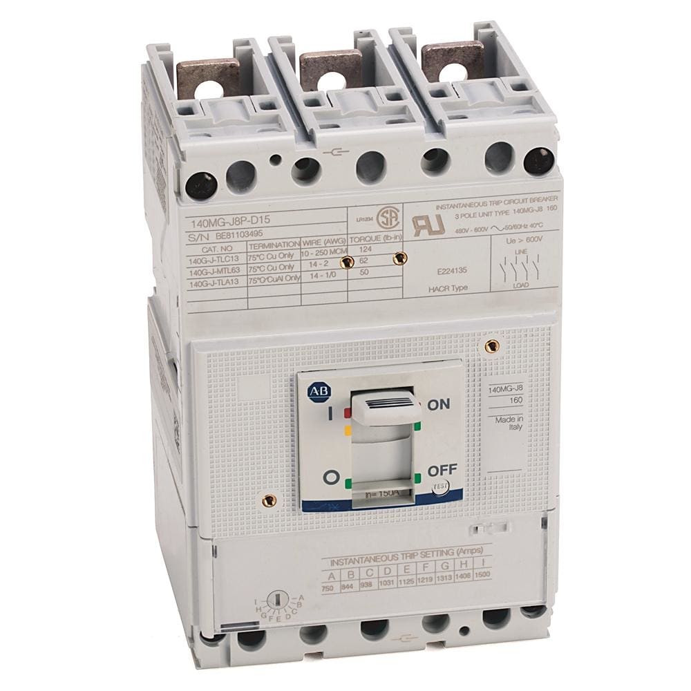ROCKWELL - DISYUNTOR 140MG-J8P MARCO-J 175A