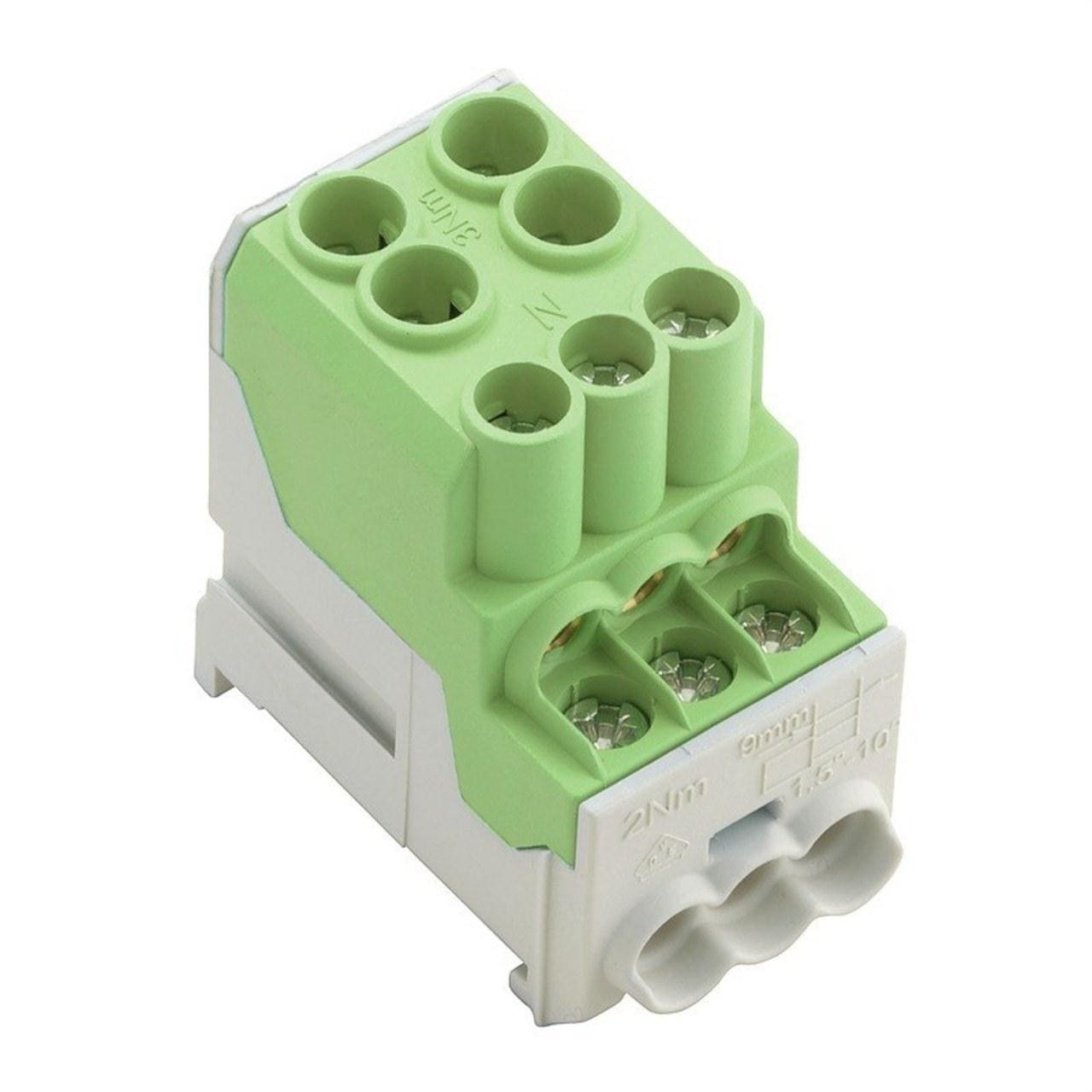 WEIDMULLER - BORNE WPD 100 2X25/6X10 VERDE
