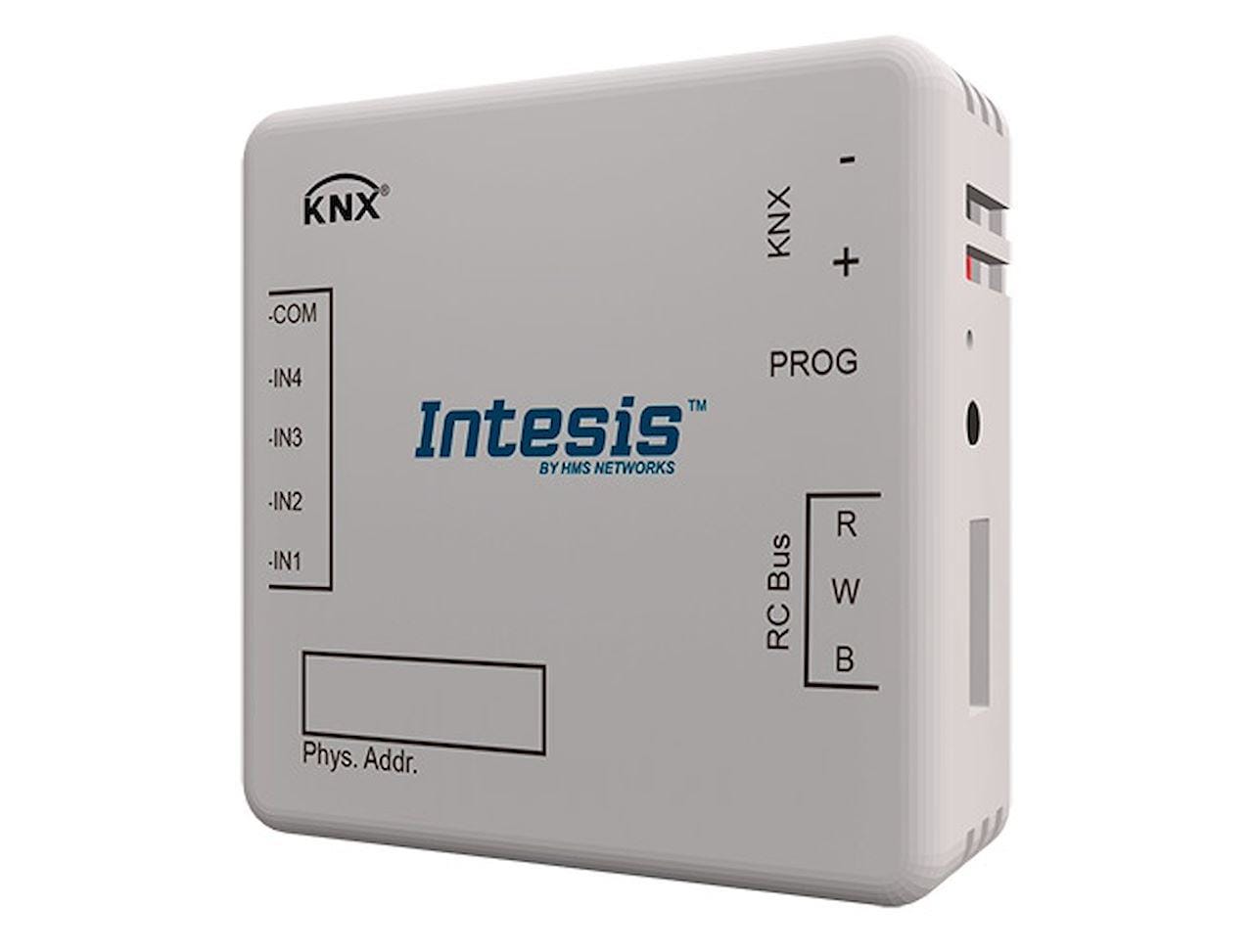 INTESIS - PASARELA FUJITSU. 4 ENTRADAS BIN. KNX