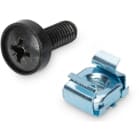 DIGITUS - TORNILLOS NEGROS, TUERCAS Y ARANDELAS PARA RACK - LOTE 50UDS