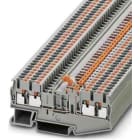 PHOENIX CONTACT - Borne de carril paso PIT2,5-QUATTRO-MT GY