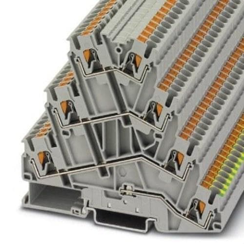 PHOENIX CONTACT - Borne para motor 4 pisos conexión Push-in 5,2X91,1mm