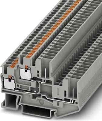 PHOENIX CONTACT - BORNE DE CARRIL PASO PITTB 2,5/2P GY