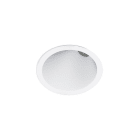 JISO - Downlight ambiente TOP CAVE RW10 UGR LED COB 10W 3000K 50° driver incluido On-Off blanco técnico