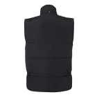 VELILLA - CHALECO ACOLCHADO BICOLOR MULTIBOLSILLOS NEGRO/CELESTE T-L