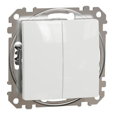 Schneider Electric - INTERRUPTOR DOBLE 10AX BLANCO