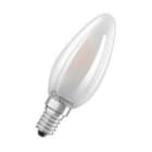 LEDVANCE - Lámpara LED Classic B 40 Filament P 4W 827 Frosted E14