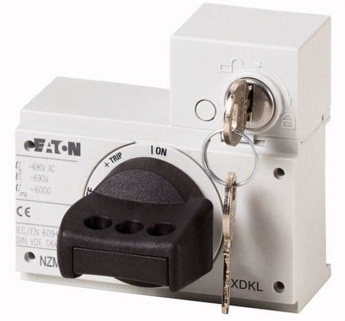 EATON - Mando accionamiento puerta NZM1-XDKL negro / gris