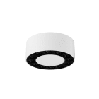 JISO - Downlight TOP HAWK S12 LED SMD 12W 3000K 38° driver incluido On-Off blanco técnico negro
