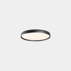 LEDS-C4 - Plafón Luno Slim superficie Medium 37.8 4000K CRI 90 ON-OFF / DALI-2 negro IP20 4114lm