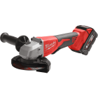 MILWAUKEE - AMOLADORA BLASAG125 + 2 BAT + CAR. M18BLASG125XPD