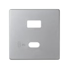 SIMON - Placa SIMON 82 CONCEPT doble cargador USB C+A QUICKCHARGE aluminio
