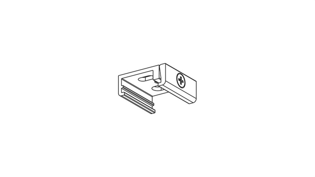 ARKOSLIGHT - CARRIL 230V TECHO KIT BLANCO