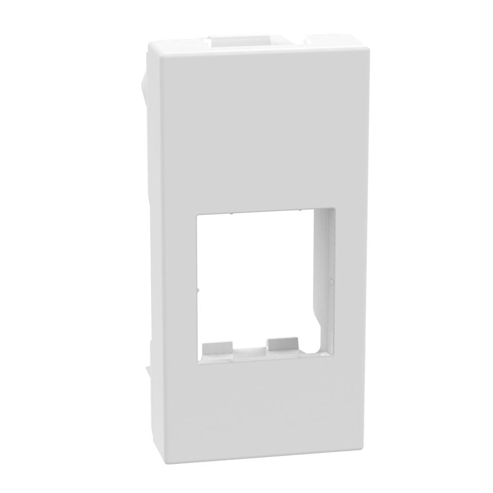 BTICINO - Adaptador RJ45 Keystone Classia - 1 módulo - Blanco