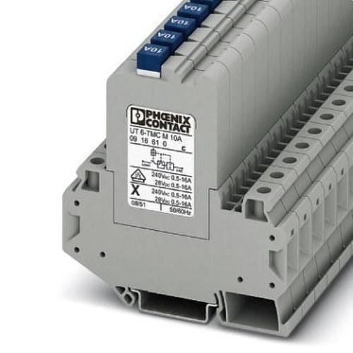 PHOENIX CONTACT - Interruptores de protección UT 6-TMC M 4A de aparatos termomagnéticos
