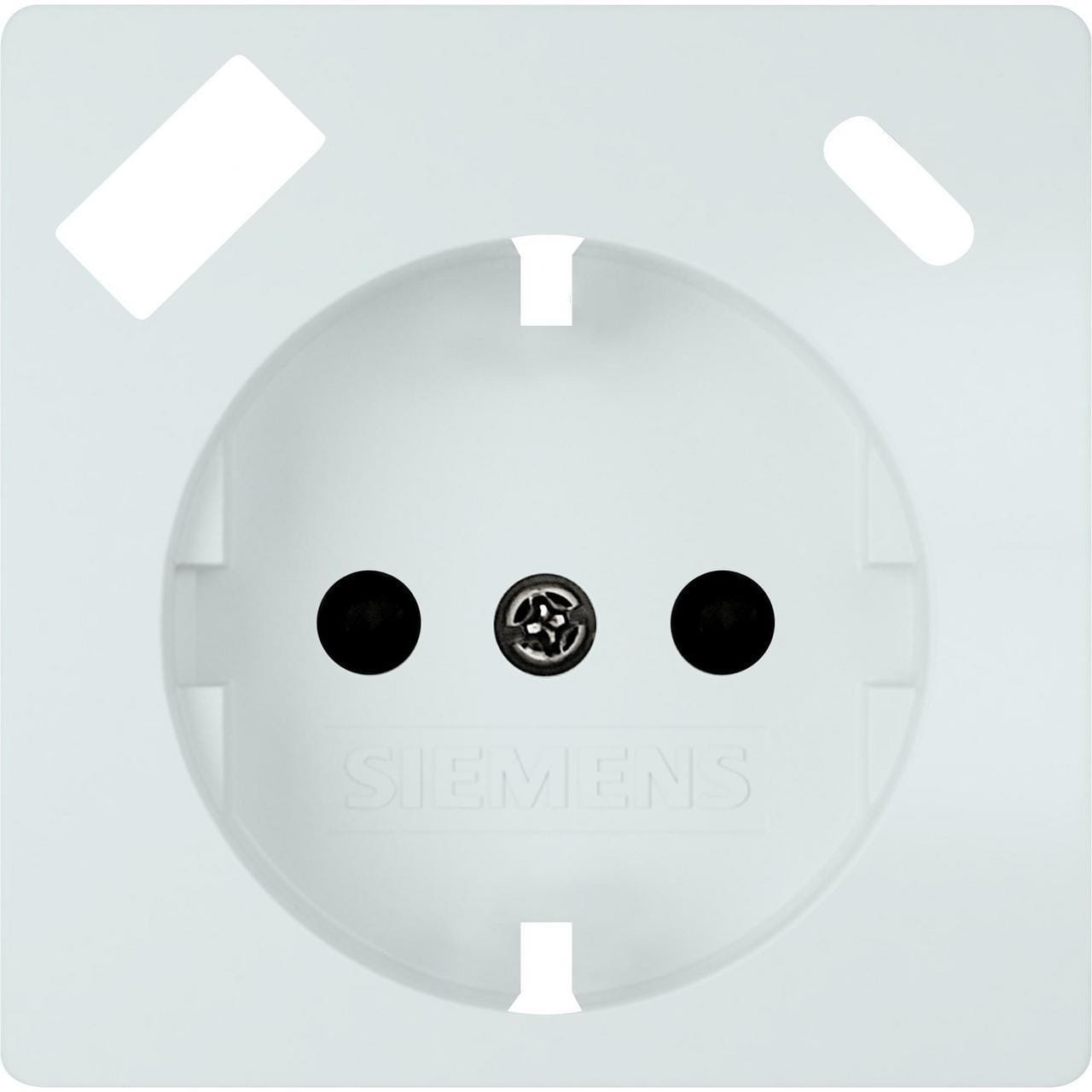 BJC - Tapa schuko MIRO USB AC, blanco polar
