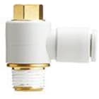 SMC - KQ2V08-G02A  RACOR CODO HEXÁGONO EXTERIOR ORIENTABLE Ø8 G 1/4