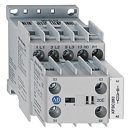 ROCKWELL - CONTACTOR MINI CONEXIÓN TORNILLO TRIPOLAR 1 NC 400V 50/60Hz