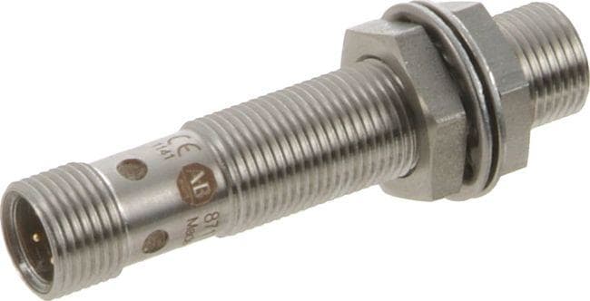 ROCKWELL - DETECTOR DE PROXIMIDAD 3 HILOS 18x20 M12 ACERO INOXIDABLE
