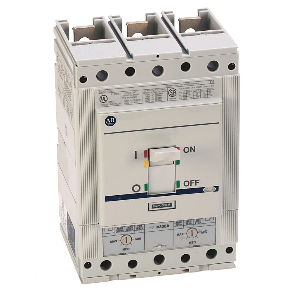 ROCKWELL - INTERRUPTOR TERMICO (MCCB) 3 POLO 400A MARCO K 35¿65 KA DISPARO TERMICO AJUST/MAGNETICO AJUST