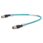 ROCKWELL - CABLE ETHERNET PREARMADO CON CONECTORES M12 EN AMBOS EXTREMOS DE 1 MT