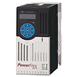 ROCKWELL - VARIADOR POWERFLEX 527 2 HP CON DOBLE PUERTO ETHERNET 480 VCA 4 AMP IP20