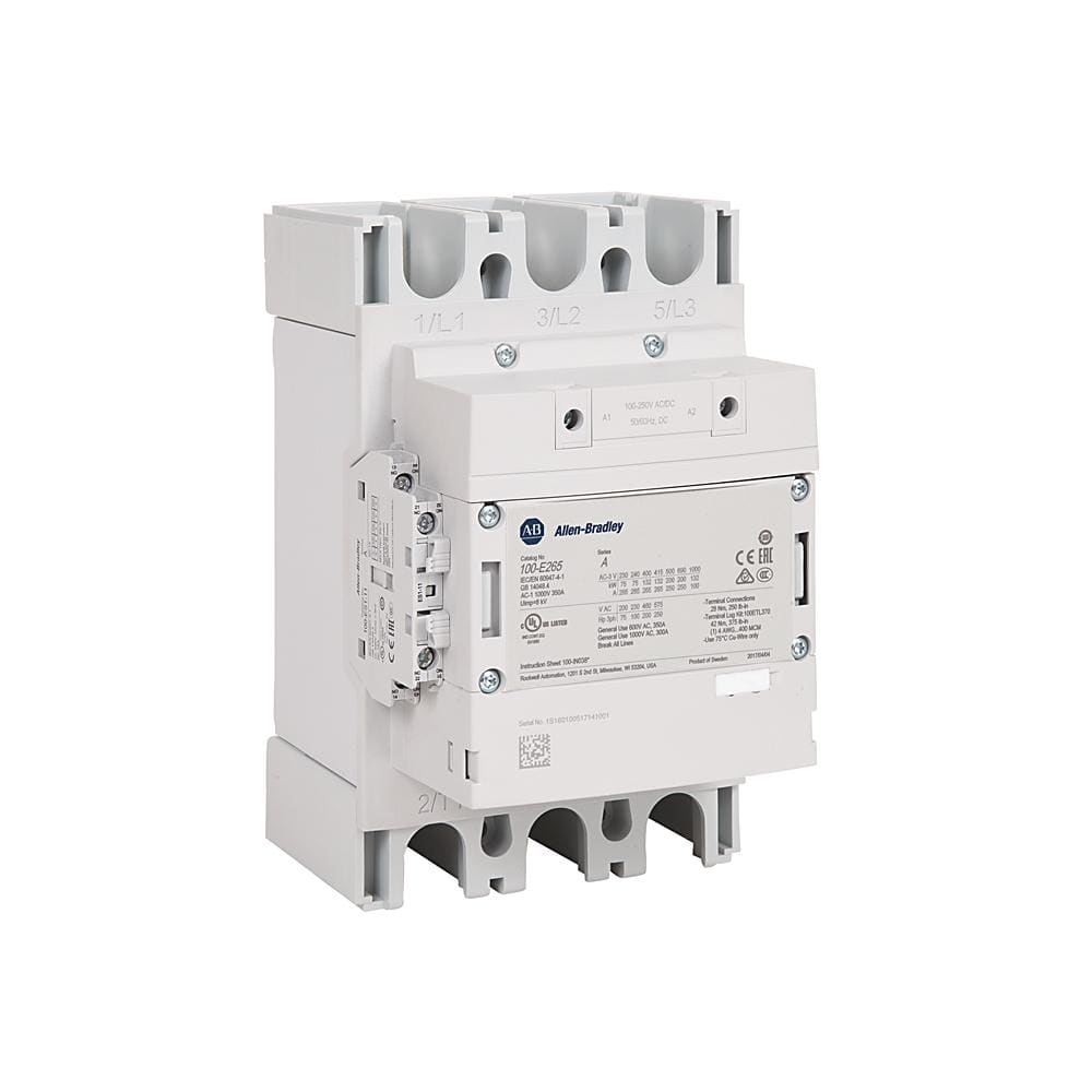 ROCKWELL - CONTACTOR IEC 100-E 100-250 V AC / DC 100-E370KD11