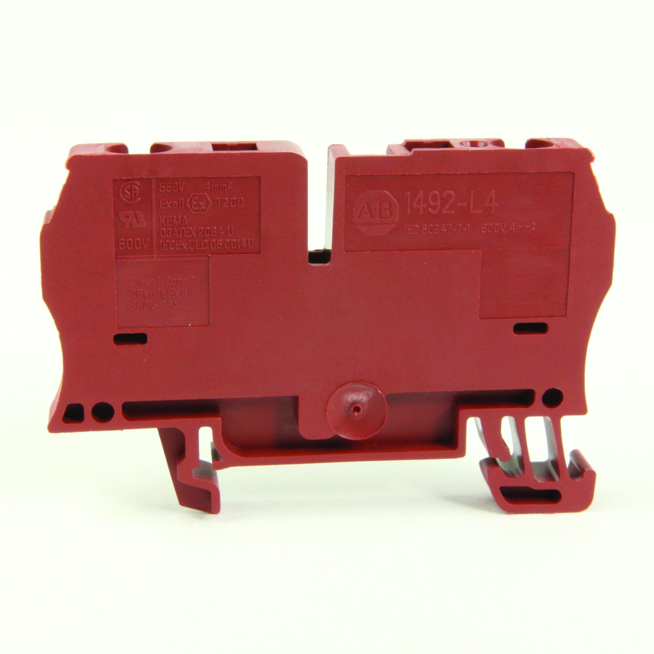 ROCKWELL - BORNA CONEXIÓN RESORTE 4mm² MARRON