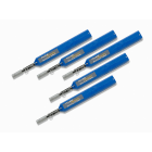 FLUKE - QuickClean Cleaner para conector de 2,5 mm y latiguillo (5 unidades) (para conector LC y MU y extremos)