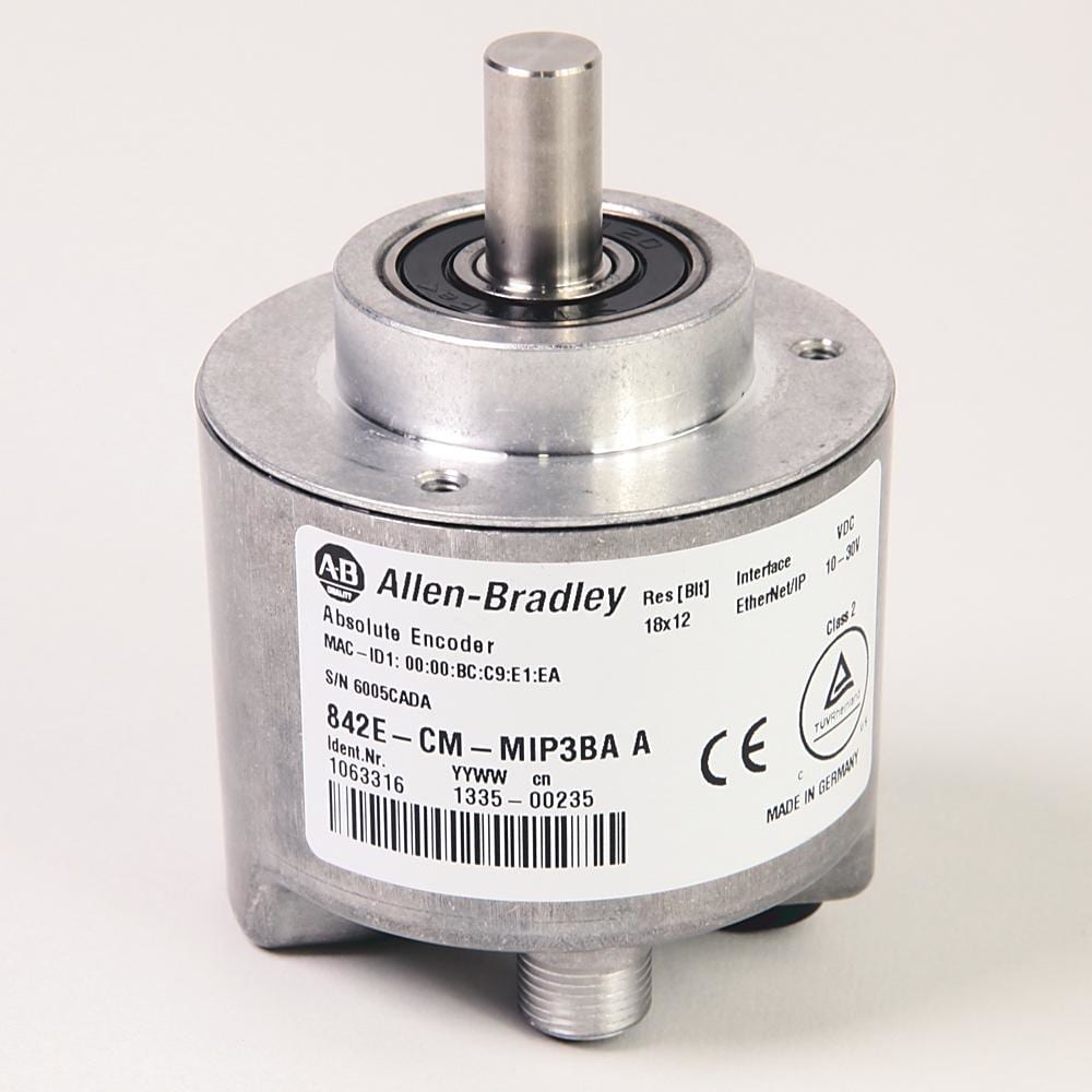 ROCKWELL - ENCODER ETHERNET ROCKWELL M12 10-30V 842E-CM-MIP3BA