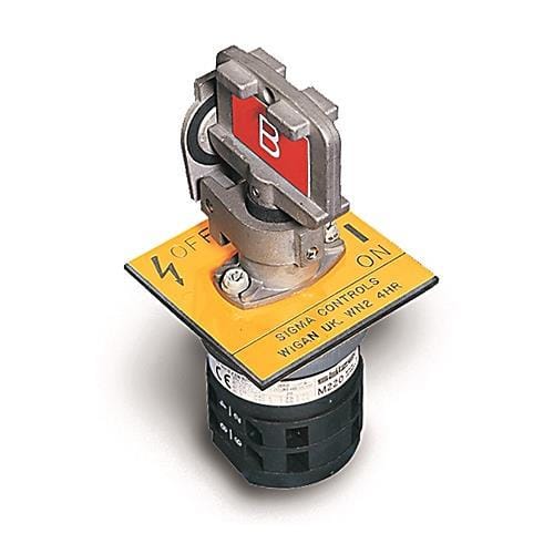 ROCKWELL - INTERRUPTOR GIRATORIO MONTAJE PANEL LLAVE 4 NO 100A CÓDIGO-AA