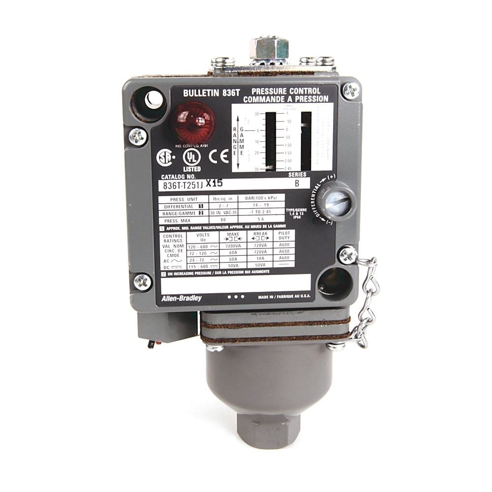 ROCKWELL - PRESSURE CONTROL BULLETIN NUMBER 836T-T251J