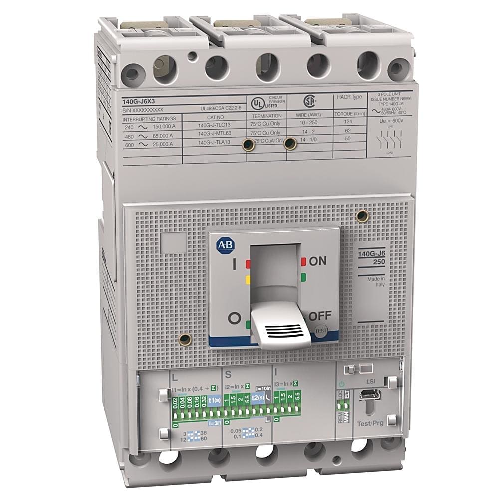 ROCKWELL - DISYUNTOR 140G INTERRUPTOR código-J6 3P 150A