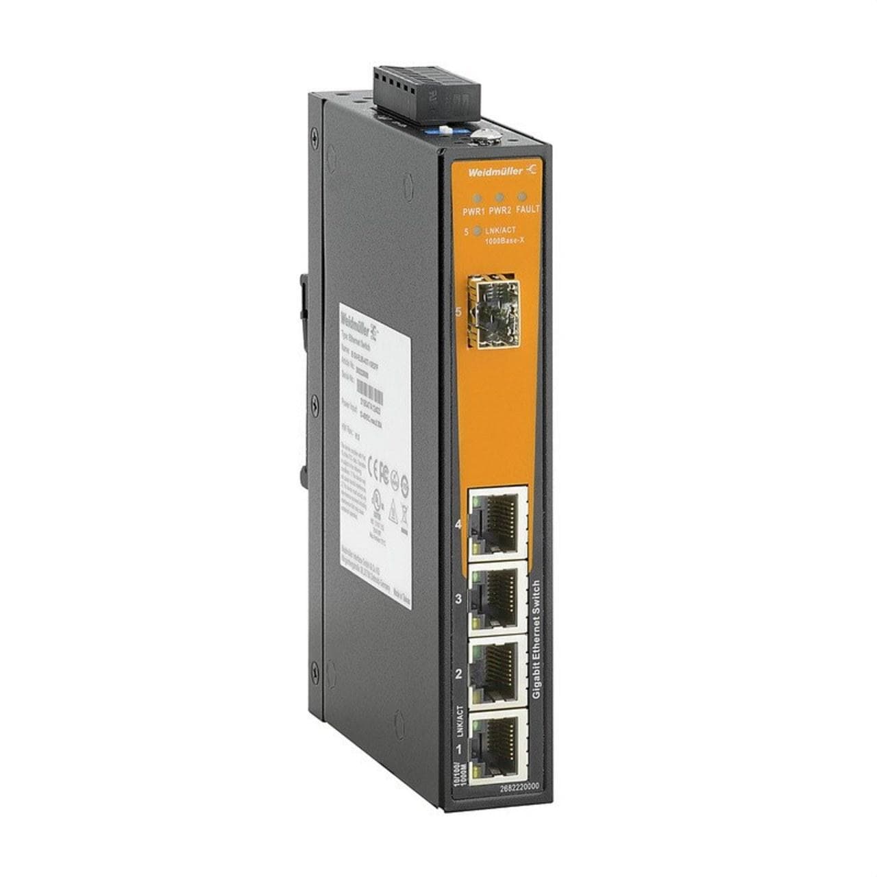 WEIDMULLER - Switch de red no gestionado IE-SW-EL05-4GT-1GESFP