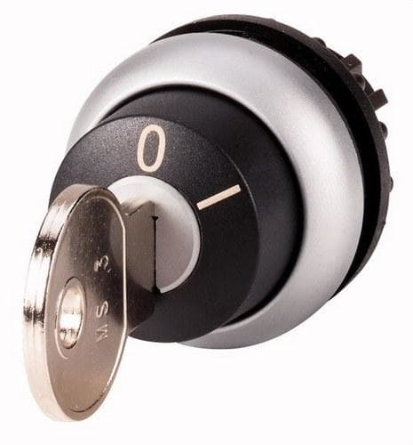 EATON - Selector llave M22-WRS-MS4-A1 enclavamiento con 2 posiciones