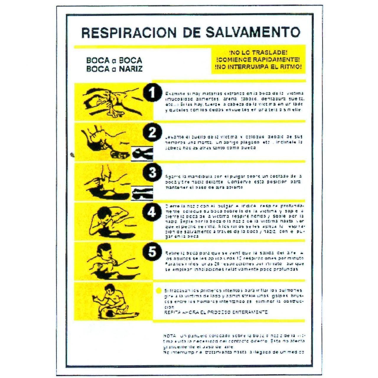 PROIMAN - Señal primeros auxilios 4207x297mm plástico